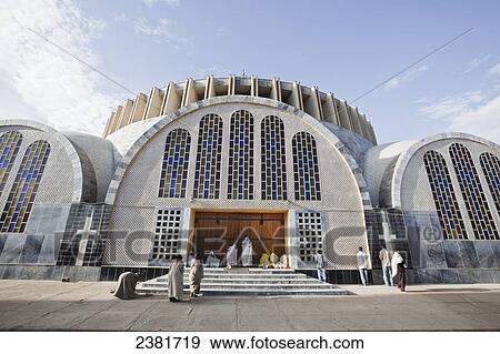 The Church of Our Lady Mary of Zion, the most important Church in Ethiopia; Axum, Tigray, Ethiopia View Large Photo Image Stock Photo - The Church of Our Lady Mary of Zion, the most important Church in Ethiopia; Axum, Tigray, Ethiopia. Fotosearch