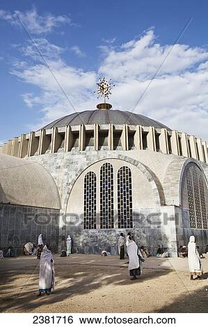 The Church of Our Lady Mary of Zion, the most important Church in Ethiopia; Axum, Tigray, Ethiopia View Large Photo Image Stock Photograph - The Church of Our Lady Mary of Zion, the most important Church in Ethiopia; Axum, Tigray, Ethiopia. Fotosearch