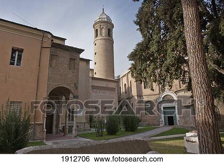 Stock Photograph - The Church Of San Vitale; Ravenna, Emilia-Romagna, Italy. Fotosearch