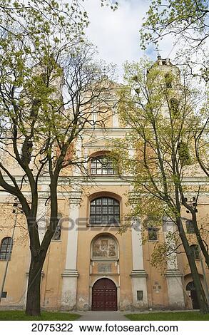 Stock Image - The Church Of St. Philip And St. James, Vilnius, Lithuania. Fotosearch