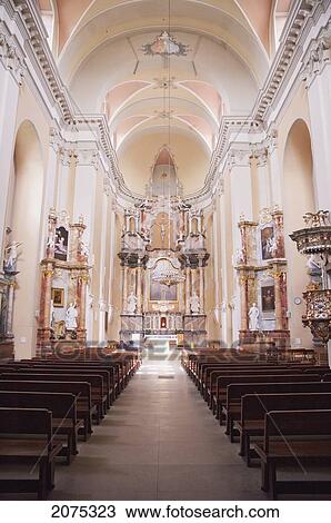 Stock Image - The Church Of St. Philip And St. James, Vilnius, Lithuania. Fotosearch