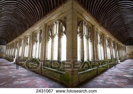 The cloister at Winchester College; Winchester, Hampshire, England View Large Photo Image Stock Photo - The cloister at Winchester College; Winchester, Hampshire, England. Fotosearch