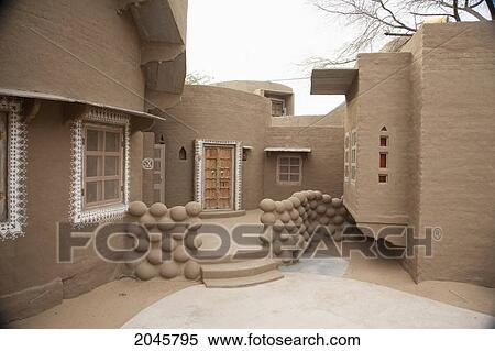 Stock Photography - The Desert Resort In Mandawa, Rajasthan, India. Fotosearch