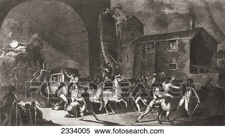 Stock Photography - The Detention Of French King Louis Xvi At Varennes, France In 1791. From A Contemporary Print.. Fotosearch