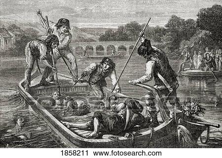 The Drownings In The Loire During The Terror, 1793. Engraved By Maurand After De La Charlerie. From Histoire De La Revolution Francaise By Louis Blanc. View Large Photo Image Stock Image - The Drownings In The Loire During The Terror, 1793. Engraved By Maurand After De La Charlerie. From Histoire De La Revolution Francaise By Louis Blanc.. Fotosearch