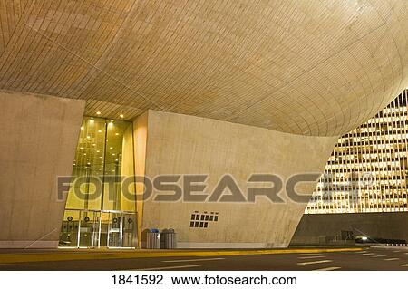 Stock Image - The Egg Performing Arts Center; Albany, New York, Usa. Fotosearch