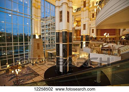 Stock Image - The Empire Hotel and Country Club; Bandar Seri Begawan, Brunei. Fotosearch