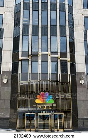 The Entrance Of The Building For Nbc; Chicago Illinois United States Of America View Large Photo Image Stock Photo - The Entrance Of The Building For Nbc; Chicago Illinois United States Of America. Fotosearch