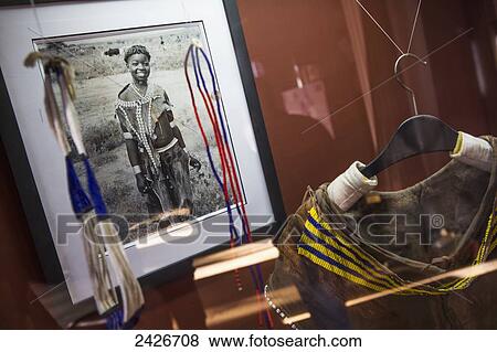 Stock Photo - The ethnographic museum inside Haile Selassie's Grand Palace, a former University and locally known as Gannata Leul Palace; Addis Ababa, Ethiopia. Fotosearch