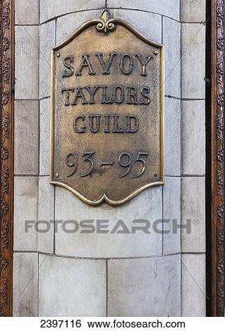 The exterior of The Savoy Taylors Guild, an upmarket Tailor on The Strand; London, England View Large Photo Image Stock Photograph - The exterior of The Savoy Taylors Guild, an upmarket Tailor on The Strand; London, England. Fotosearch