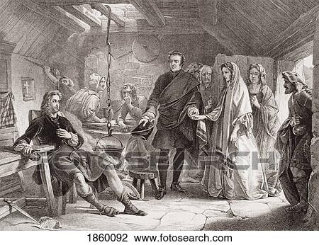 The First Meeting Of Prince Charles With Flora Macdonald In The Isalnd Of South Uist, 1747. Engraved By R. Anderson After A. Johnstone. From The Book “Illustrations Of English And Scottish History†Volume Ii View Large Photo Image Stock Image - The First Meeting Of Prince Charles With Flora Macdonald In The Isalnd Of South Uist, 1747. Engraved By R. Anderson After A. Johnstone. From The Book “Illustrations Of English And Scottish History†Volume Ii. Fotosearch