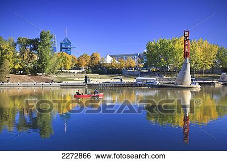 The forks and assiniboine river in autumn; winnipeg manitoba canada View Large Photo Image Stock Photograph - The forks and assiniboine river in autumn; winnipeg manitoba canada. Fotosearch
