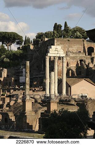 Stock Image - The Forum, Rome, Italy.. Fotosearch