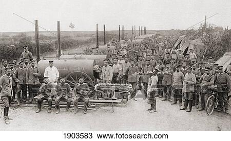 The German Armys' Field Bakeries During World War I. From The Illustrated War News, 1915. View Large Photo Image Stock Image - The German Armys' Field Bakeries During World War I. From The Illustrated War News, 1915.. Fotosearch