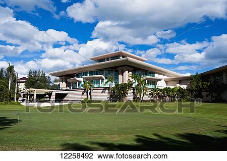 Stock Image - The golf club at the Empire Hotel and Country Club; Bandar Seri Begawan, Brunei. Fotosearch