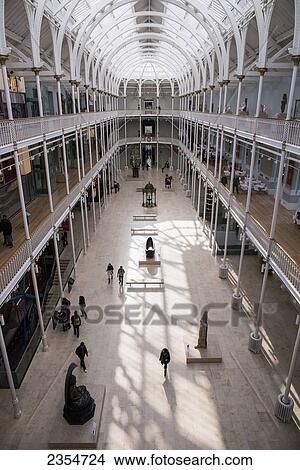 The Grand Gallery, National Museum of Scotland; Edinburgh, Scotland View Large Photo Image Picture - The Grand Gallery, National Museum of Scotland; Edinburgh, Scotland. Fotosearch
