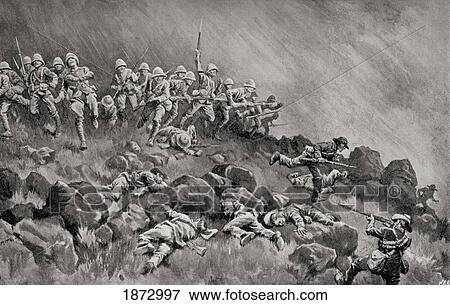 The Great Assault On Ladysmith, February 1900 During The Second Boer War. From The Book South Africa And The Transvaal War By Louis Creswicke, Published 1900. View Large Photo Image Stock Photo - The Great Assault On Ladysmith, February 1900 During The Second Boer War. From The Book South Africa And The Transvaal War By Louis Creswicke, Published 1900.. Fotosearch