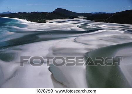 Stock Photo - The Great Barrier Reef, High Angle View. Fotosearch