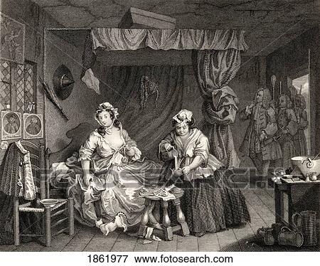 The Harlots Progress Apprehended By A Magistrate From The Original Picture By Hogarth From The Works Of Hogarth Published London 1833 View Large Photo Image Stock Photo - The Harlots Progress Apprehended By A Magistrate From The Original Picture By Hogarth From The Works Of Hogarth Published London 1833. Fotosearch