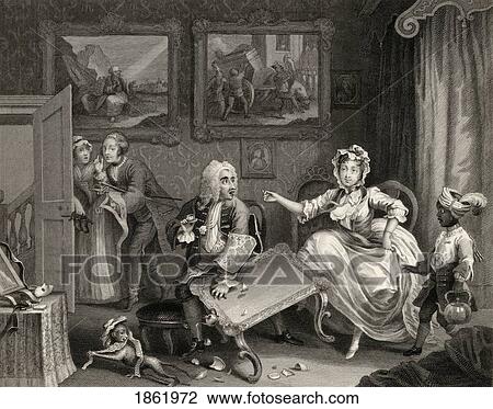 The Harlots Progress Quarrels With Her Jew Protector From The Original Picture By Hogarth From The Works Of Hogarth Published London 1833 View Large Photo Image Stock Image - The Harlots Progress Quarrels With Her Jew Protector From The Original Picture By Hogarth From The Works Of Hogarth Published London 1833. Fotosearch