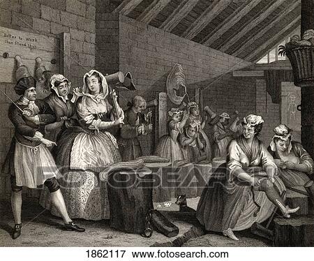 The Harlots Progress Scene In Bridewell From The Original Pictue By Hogarth From The Works Of Hogarth Published London 1833 View Large Photo Image Stock Photo - The Harlots Progress Scene In Bridewell From The Original Pictue By Hogarth From The Works Of Hogarth Published London 1833. Fotosearch