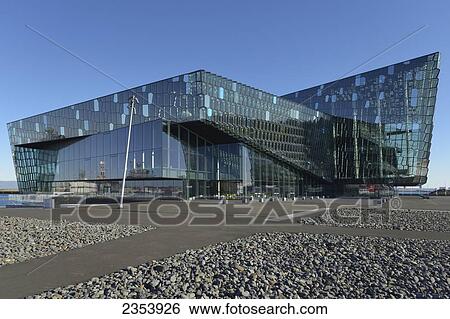 The Harpa, Concert Hall And Conference Centre; Reykjavik, Gullbringusysla, Iceland View Large Photo Image Stock Photograph - The Harpa, Concert Hall And Conference Centre; Reykjavik, Gullbringusysla, Iceland. Fotosearch