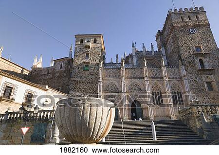 The Hieronymite Monastery Of Santa Maria De Guadalupe; Guadalupe, Caceres, Spain View Large Photo Image Stock Image - The Hieronymite Monastery Of Santa Maria De Guadalupe; Guadalupe, Caceres, Spain. Fotosearch