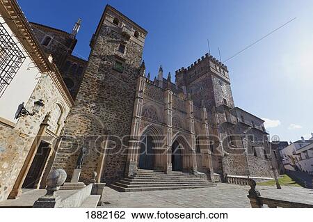 The Hieronymite Monastery Of Santa Maria De Guadalupe; Guadalupe, Caceres, Spain View Large Photo Image Stock Image - The Hieronymite Monastery Of Santa Maria De Guadalupe; Guadalupe, Caceres, Spain. Fotosearch