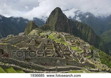 Stock Photography - The Historic Inca Site Machu Picchu; Peru. Fotosearch