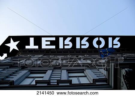 Stock Image - The House Of Terror Museum Or Terror Haza Muzeum, Budapest, Hungary. Fotosearch