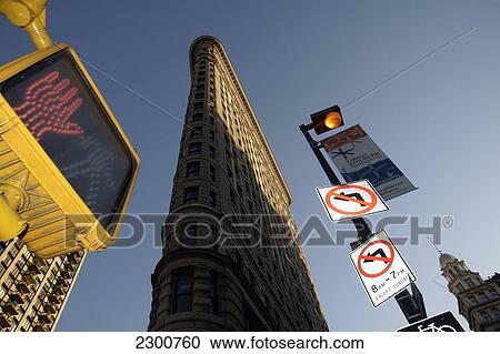 The iconic Flatiron Building, Midtown Manhattan; New York City, New York, United States of America View Large Photo Image Stock Image - The iconic Flatiron Building, Midtown Manhattan; New York City, New York, United States of America. Fotosearch