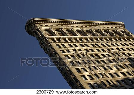 Stock Photo - The iconic Flatiron Building, Midtown Manhattan; New York City, New York, United States of America. Fotosearch