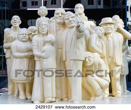 The Illuminated Crowd sculpture; Montreal, Quebec, Canada View Large Photo Image Stock Photo - The Illuminated Crowd sculpture; Montreal, Quebec, Canada. Fotosearch