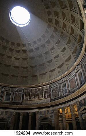 Picture - The Interior Of The Pantheon. Fotosearch
