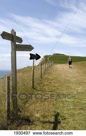 Stock Photo - The Jurassic Coast, West Dorset, Uk. Fotosearch