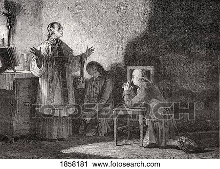The King At Prayer Before His Execution, 21 January 1793. Louis Xvi, 1754-1793. King Of France 1774-1792. Engraved By Jonnard After De La Charlerie. From Histoire De La Revolution Francaise By Louis Blanc. View Large Photo Image Stock Image - The King At Prayer Before His Execution, 21 January 1793. Louis Xvi, 1754-1793. King Of France 1774-1792. Engraved By Jonnard After De La Charlerie. From Histoire De La Revolution Francaise By Louis Blanc.. Fotosearch