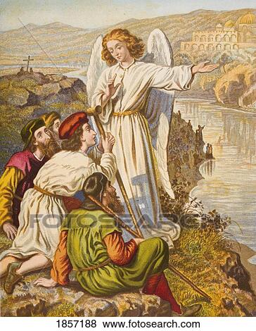 Stock Photo - The King's Message To Tender Conscience. From The Book The Pilgrim's Progress By John Bunyan, From Late 19Th Century Edition.. Fotosearch
