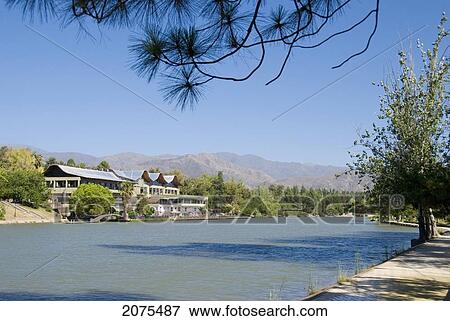 The Lake In Parque San Martin; Mendoza Argentina View Large Photo Image Stock Photo - The Lake In Parque San Martin; Mendoza Argentina. Fotosearch