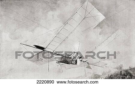 The Langley Aerodrome Flying Machine In Flight In The 19Th Century. From The Strand Magazine Published 1897. View Large Photo Image Stock Image - The Langley Aerodrome Flying Machine In Flight In The 19Th Century. From The Strand Magazine Published 1897.. Fotosearch