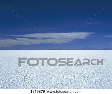 Stock Photo - The Largest Salt Flat In The World. Fotosearch
