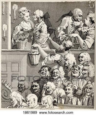 The Laughing Audience From The Original Design By Hogarth From The Works Of Hogarth Published London 1833 View Large Photo Image Stock Photo - The Laughing Audience From The Original Design By Hogarth From The Works Of Hogarth Published London 1833. Fotosearch