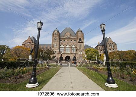 Stock Photograph - The Legislative Building At Queen's Park, Toronto, Ontario, Canada. Fotosearch