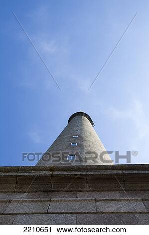 Stock Image - The lighthouse at Gatteville-le-Phare, Normandy, France. Fotosearch