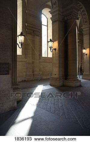 The Louvre, Paris, France; Interior Of Parisian Art Museum View Large Photo Image Stock Image - The Louvre, Paris, France; Interior Of Parisian Art Museum. Fotosearch
