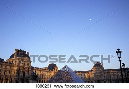 The Louvre View Large Photo Image Stock Image - The Louvre. Fotosearch