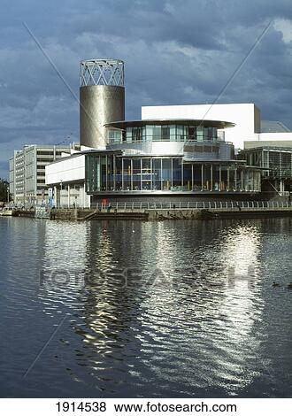 The Lowry Centre View Large Photo Image Stock Photo - The Lowry Centre. Fotosearch