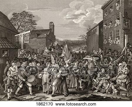 The March To Finchley Engraved By T E Nicholson After Hogarth From The Works Of Hogarth Published London 1833 View Large Photo Image Stock Image - The March To Finchley Engraved By T E Nicholson After Hogarth From The Works Of Hogarth Published London 1833. Fotosearch