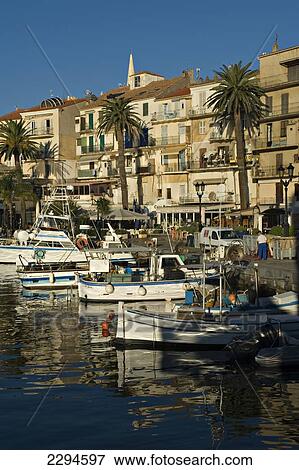 The marina and quai Landry at Calvi. The Balagne district. Corsica. France View Large Photo Image Stock Photo - The marina and quai Landry at Calvi. The Balagne district. Corsica. France. Fotosearch