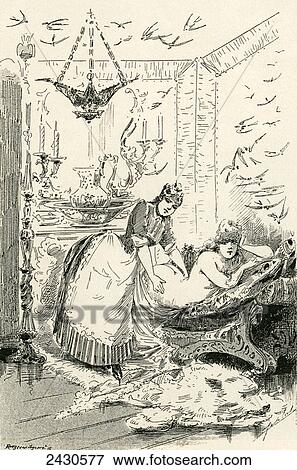 The masseuse. After a 19th century work. From Illustrierte Sittengeschichte vom Mittelalter bis zur Gegenwart by Eduard Fuchs, published 1909. View Large Photo Image Stock Photo - The masseuse. After a 19th century work. From Illustrierte Sittengeschichte vom Mittelalter bis zur Gegenwart by Eduard Fuchs, published 1909.. Fotosearch