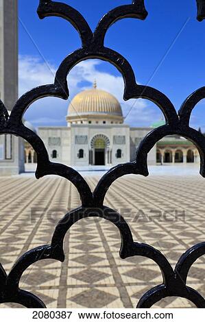 The Mausoleum Of Habib Bourguiba, The Founder And The First President Of Tunisia; Monastir, Tunisia, North Africa View Large Photo Image Stock Photo - The Mausoleum Of Habib Bourguiba, The Founder And The First President Of Tunisia; Monastir, Tunisia, North Africa. Fotosearch